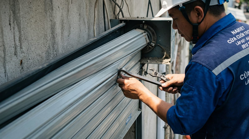 Nhận khắc phục triệt để các lỗi cửa cuốn phổ biến