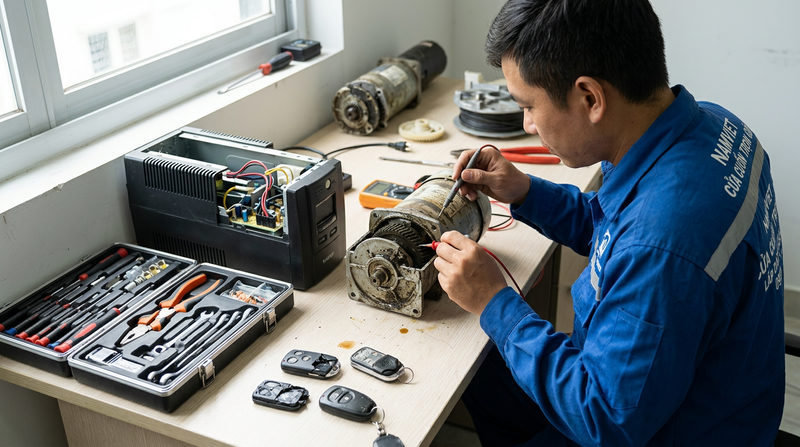 Nhận khắc phục triệt để các lỗi cửa cuốn thường gặp