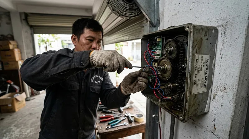 Nhận khắc phục triệt để các lỗi cửa cuốn thường gặp