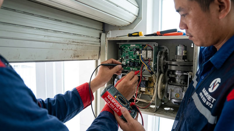 Nhận xử lý triệt để các lỗi cửa cuốn thường gặp