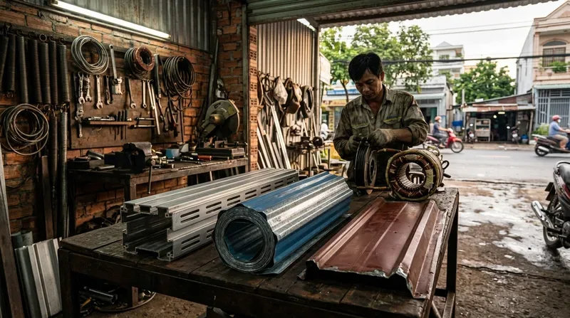 Phân loại các dòng cửa cuốn Nhà Bè: Nên chọn loại nào?