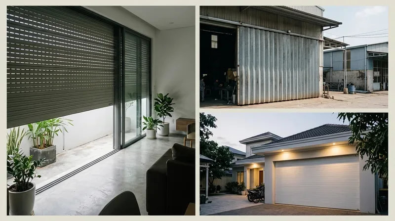 Phân loại các dòng cửa cuốn phổ biến tại Củ Chi hiện nay