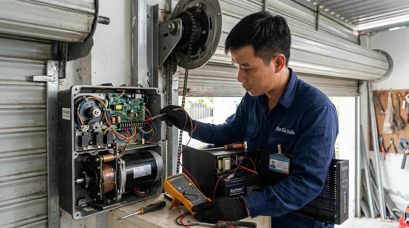 Tổng hợp các lỗi cửa cuốn phổ biến nhận sửa chữa tận nơi