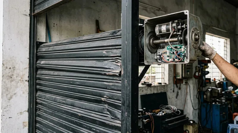 Tổng hợp các lỗi cửa cuốn phổ biến và cách xử lý tạm thời