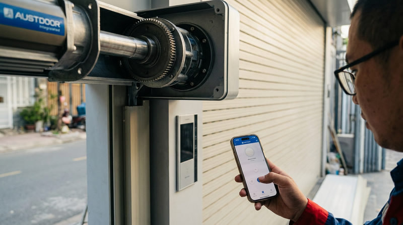 Tổng Quan Về Cửa Cuốn Austdoor: Đỉnh Cao Công Nghệ Đồng Bộ