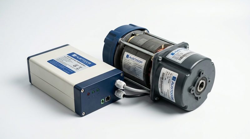 Bảng giá phụ kiện đi kèm: Giá motor cửa cuốn Austdoor và bình lưu điện