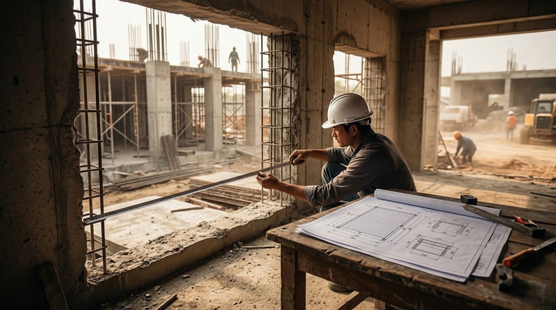 Điều 2: Tiêu chuẩn kích thước cửa cuốn chuẩn và lưu ý khi xây ô chờ
