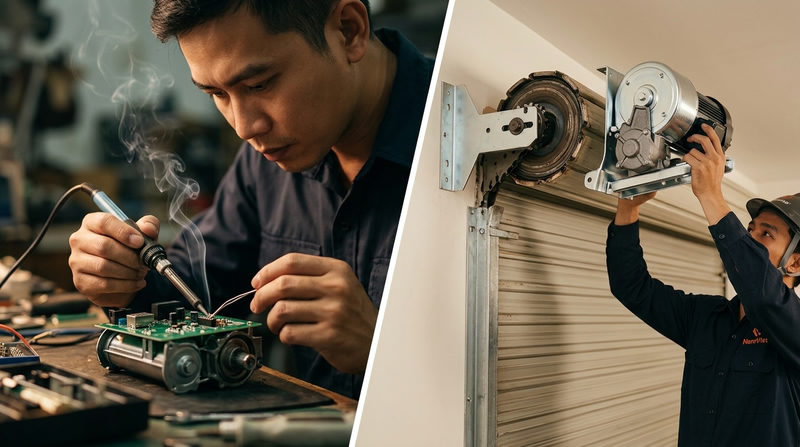 Giải đáp: Nên sửa chữa hay thay mới motor cửa cuốn?