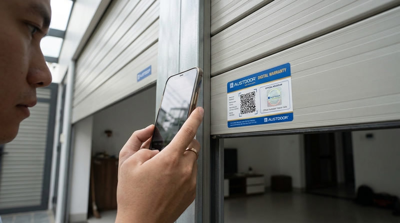 Tuyệt chiêu phân biệt cửa cuốn Austdoor chính hãng và hàng nhái