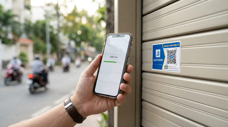 Cách Nhận Biết Cửa Cuốn Austdoor Chính Hãng 100%