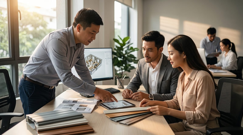 Quy trình tư vấn miễn phí – báo giá liền – thi công nhanh chóng