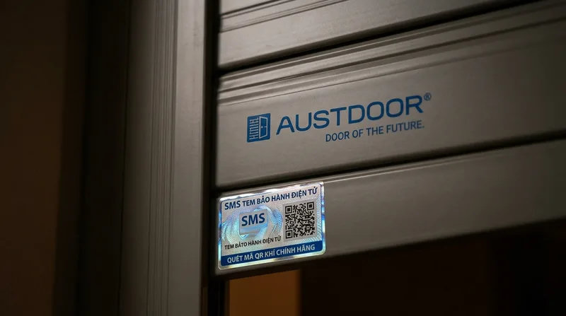 Hướng dẫn phân biệt cửa cuốn Austdoor chính hãng 100%
