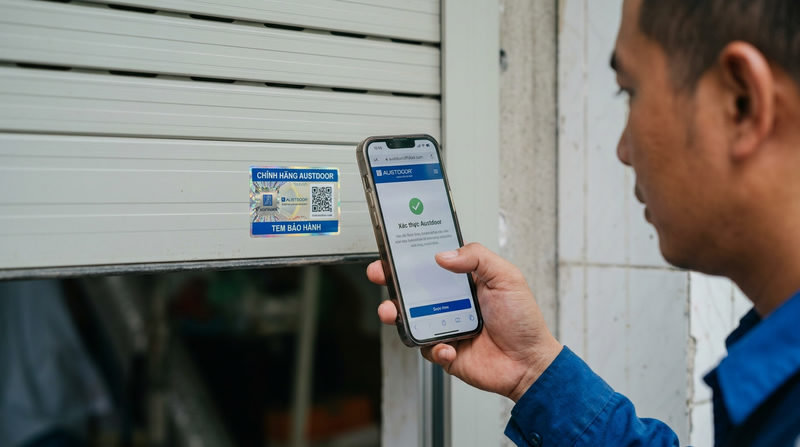 Cách Phân Biệt Cửa Cuốn Austdoor Chính Hãng & Dịch Vụ Hỗ Trợ Kỹ Thuật 24/7