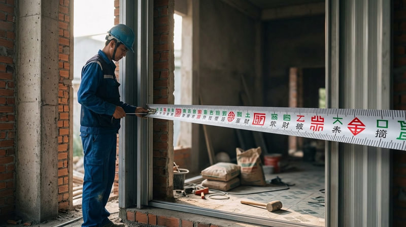 Cách tính kích thước thông thủy cửa cuốn chuẩn Lỗ Ban