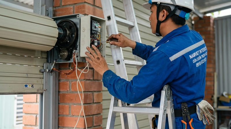 Chính sách bảo hành và dịch vụ sửa cửa cuốn Titadoor HCM