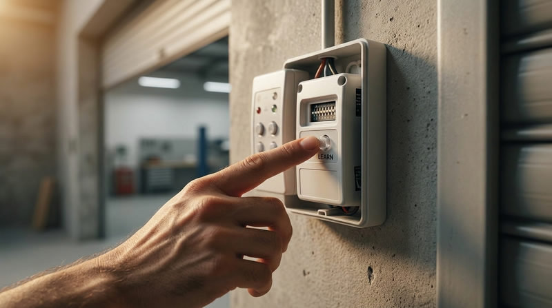 Hướng dẫn cách đổi mã cửa cuốn định kỳ để tăng cường bảo mật