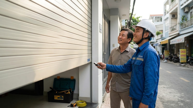 Quy Trình Cứu Hộ Cửa Cuốn Austdoor Chuyên Nghiệp