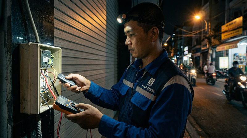 Sửa cửa cuốn 24/7 và hướng dẫn xử lý sự cố thường gặp