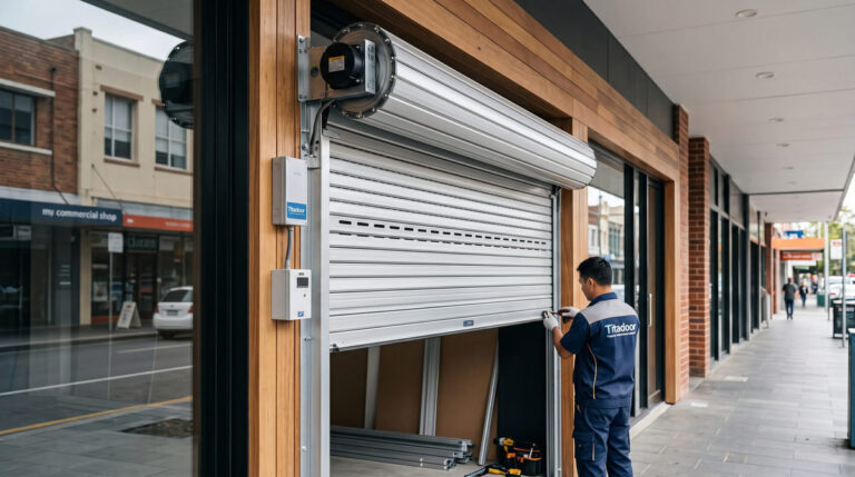 cửa cuốn titadoor giá rẻ