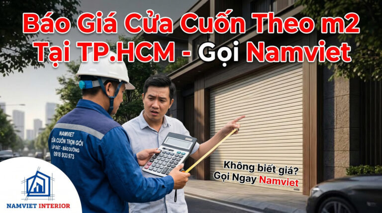 báo giá cửa cuốn theo m2