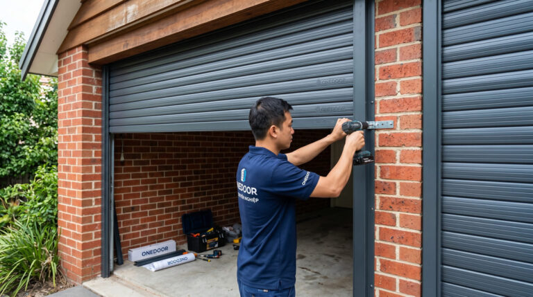 lắp đặt cửa cuốn onedoor