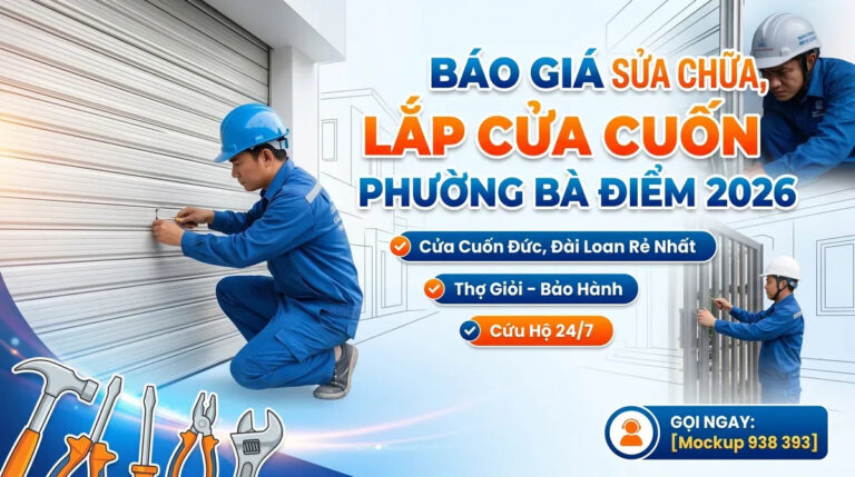 cửa cuốn xã bà điểm