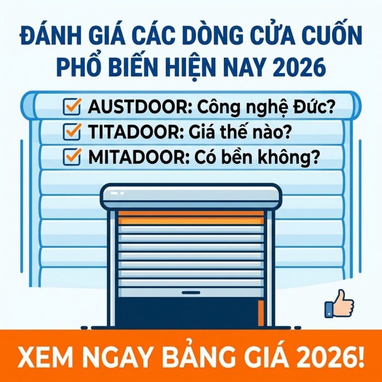 đánh giá các dòng cửa cuốn