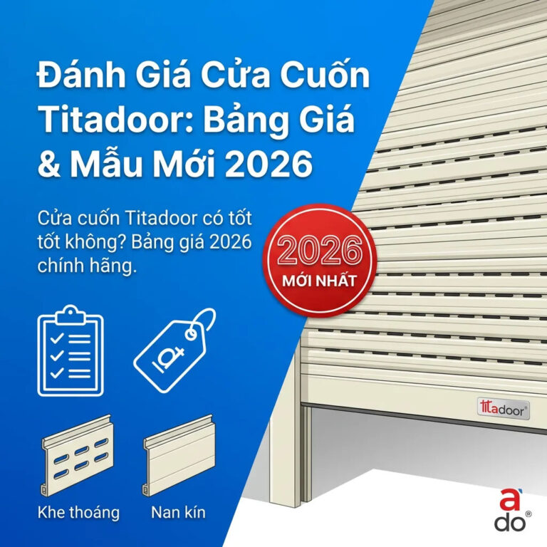 đánh giá cửa cuốn titadoor