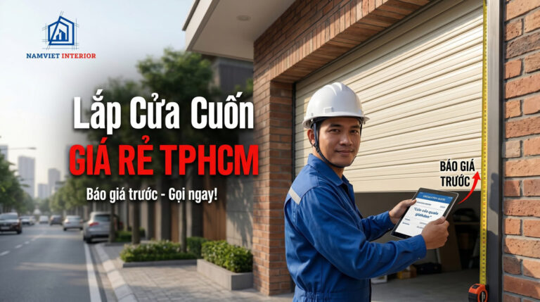 Lắp cửa cuốn giá rẻ TPHCM – Báo giá trước, Gọi ngay