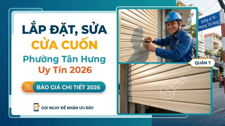 cửa cuốn phường tân hưng