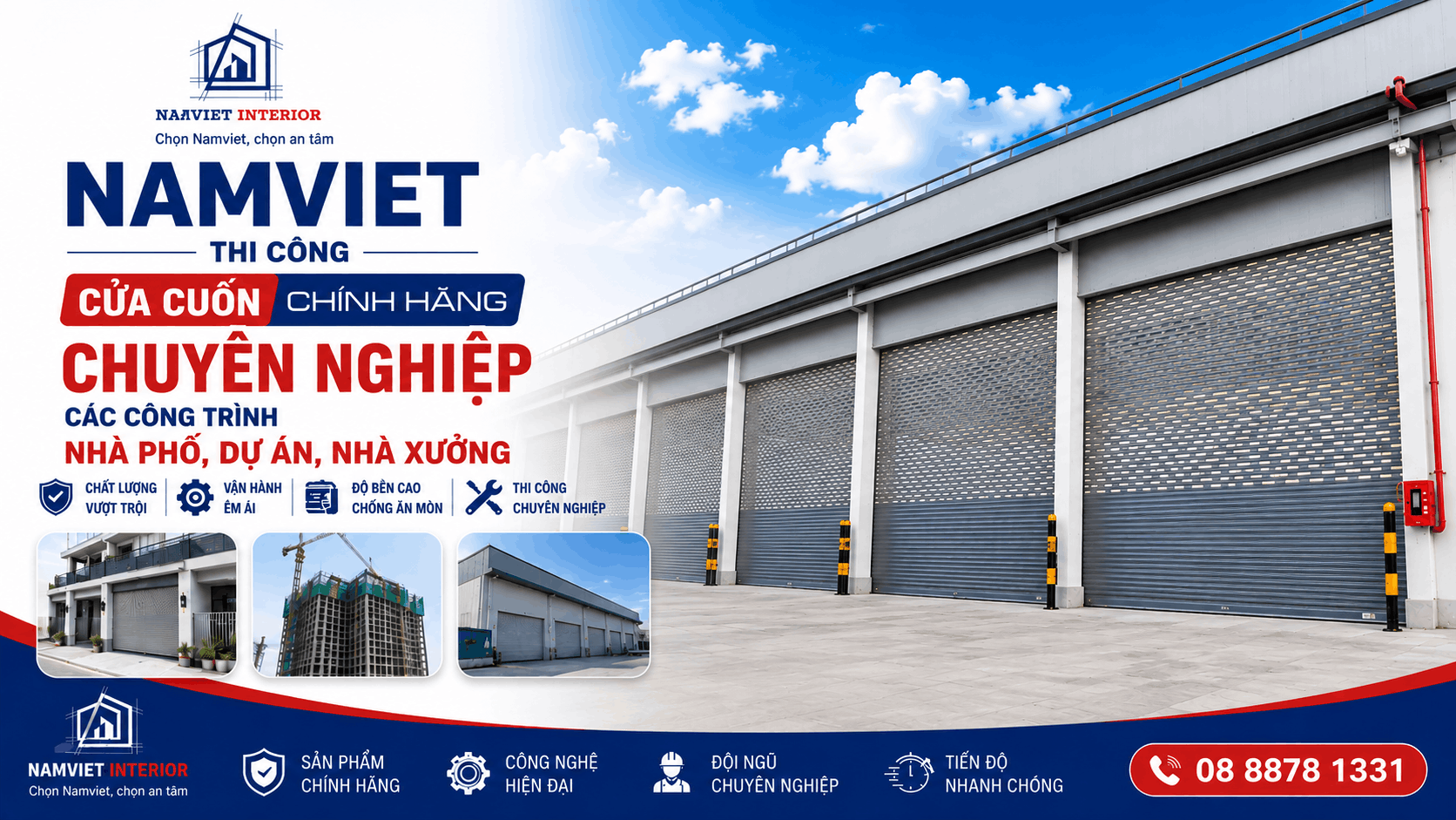 cửa cuốn nhà xưởng